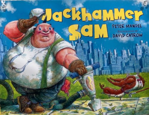 Galley Proof: Dust Jacket and Flaps Jackhammer Sam 